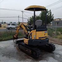 Mini-excavatrice Komatsu PC20 d'occasion, 2 tonnes, prix avantageux, bonne qualité, origine japonaise, pompe, moteur