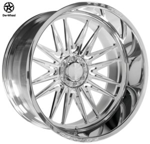Rines de Aleación Forjada DW de 20, 22, 24, 26 y 28 Pulgadas con Borde Profundo <span class=keywords><strong>para</strong></span> Camionetas, 6x5.5, 6x139.7, 6x120, Pulidos, <span class=keywords><strong>para</strong></span> Silverado 1500 - Product Image 1