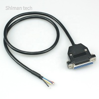 Câble de commande pour appareils industriels DB25 mâle à femelle Modem Console Cable