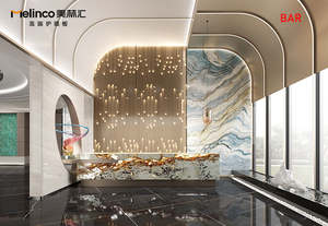 لوح حائط داخلي مخدد بضوء LED ، تأثير إضاءة خاص ، خلفية من ألياف الخيزران المزخرفة ، ألواح مضيئة - Product Image 4