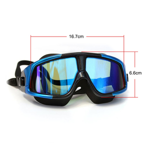 <span class=keywords><strong>Lunettes</strong></span> de <span class=keywords><strong>natation</strong></span> pour hommes et femmes, grand cadre, myopie, imperméables et antibuée, confortables, vente en gros - Product Image 4