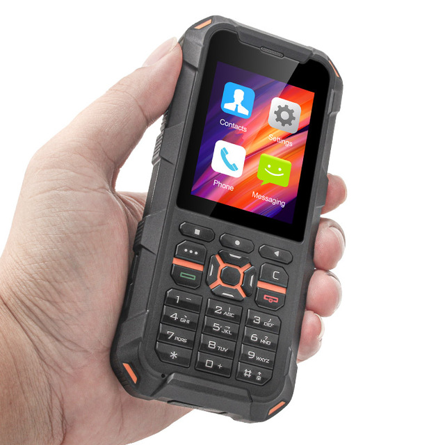 UNIWA F20 Android Smart Rugd Phone 4G Real PTT Support Zello & Pocstars Walkie Talkie Apps
