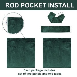 ผ้าม่านโพลีเอสเตอร์100% สไตล์นอร์ดิกสำหรับห้องนั่งเล่นห้องนอน - Product Image 4