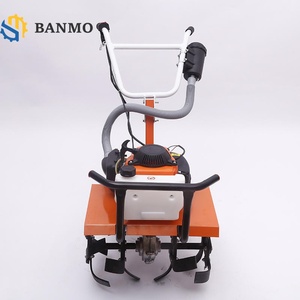 BANMO 9HP Petite motobineuse thermique à essence, profondeur de travail réglable 100-180mm, pour serres et jardins de thé, machine à ameublir le sol - Product Image 6