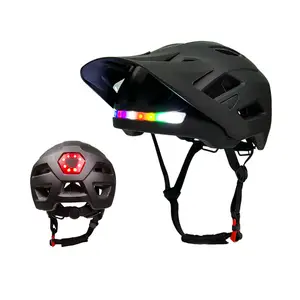 Vendite calde oem regolabile Dial-fit modanatura integrale casco da montagna ciclismo mtb bicicletta casco bici