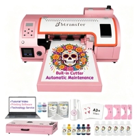 Nouvel ensemble économique d'imprimante DTF A3 avec four de séchage entièrement automatique et kit de démarrage pour transfert de film 13 pouces pour la personnalisation de vêtements