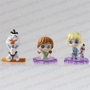 Figurine PVC populaire Reine des Neiges du Royaume d'Hiver <span class=keywords><strong>de</strong></span> dessins animés féériques, jouet surprise pour sacs mystères, cadeau <span class=keywords><strong>de</strong></span> fête pour enfants - Product Image 3