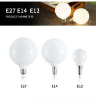 Prix de gros Ampoules LED Globe 3W 4W 5W 7W Luminaires d'intérieur Couvercle en verre Pars Ampoules LED