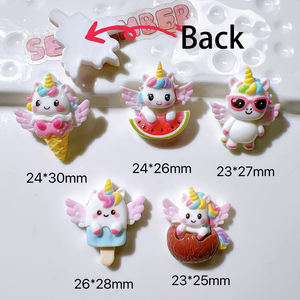 เรซินเครื่องประดับเรซินด้านหลังแบนเรียบเครื่องประดับ DIY แม่พิมพ์อุปกรณ์เสริมน่ารักสำหรับงานฝีมือ - Product Image 2