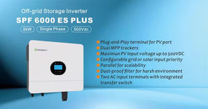 Stock listo <span class=keywords><strong>Growatt</strong></span> Spf 6000es Plus <span class=keywords><strong>6000W</strong></span> <span class=keywords><strong>Inversor</strong></span> fuera de la red 6kw <span class=keywords><strong>Inversor</strong></span> híbrido solar monofásico 48V con función paralela - Product Image 3