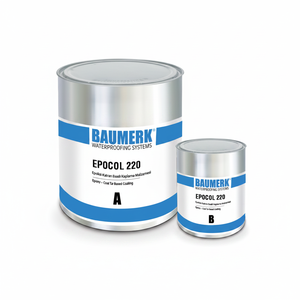 Mastic au charbon de bois époxy, imperméable sans soluble, idéal pour les installations souterraine - Product Image 2