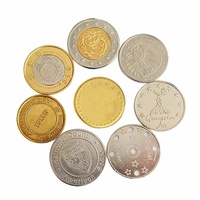 Jetons de jeu personnalisés en gros à prix d'usine, jetons de machine distributrice, jetons de jeu en métal, jetons de jeu à vendre