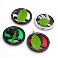 Vente en gros d'emblèmes de voiture en plastique ABS mat avec support robuste et adhésif haute adhérence pour panneau de hayon Skoda
