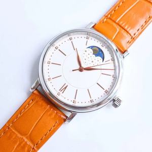 Reloj de Pulsera Mecánico con Diseño Moderno, Estilo Simple y Elegante, Función de Fase Lunar - Product Image 3