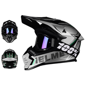 Casco de Motocross Integral con Gafas, Ligero, Resistente a Impactos, para Carreras Todoterreno - Product Image 4