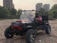 Mini jeep à essence, mini jeep SUV, mini jeep Willys 250cc, véhicule tout-terrain côte à côte à vendre