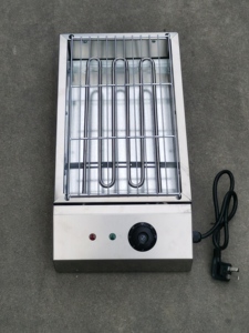 Parrilla Eléctrica Premium sin Humo de 110V/220V, Plancha para Asar de Sobremesa para Uso Doméstico en la Cocina, 1 Año de Garantía - Product Image 5
