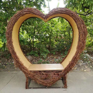 Sedia <span class=keywords><strong>a</strong></span> dondolo da esterno in rattan stile Bali <span class=keywords><strong>a</strong></span> forma di nido d'uccello, per paesaggi, luoghi panoramici e spot fotografici virali, arredo da esterno - Product Image 4