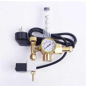 Válvula reductora de presión de CO2 con manómetro y medidor de flujo para cultivo en invernadero 0-15MPa WQ001 - Product Image 1