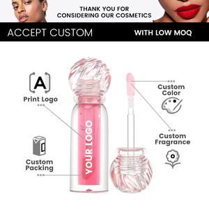 Aceite Labial Transparente con Perfume de Frutas de Seis Colores Sin Logotipo, Sensación Translúcida, Hidratante y Nutritivo para Labios - Product Image 1