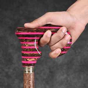 Regalo Perfecto para Personas Mayores o Pacientes en Recuperación, Bastón de Resina y Madera para Caminar - Product Image 4