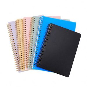 Wholesale Customizable A5/B5 <b>Cute</b> Hard Spiral Binding <b>Notebook</b> School Use Gift PP Cover for Students - Product Image 2