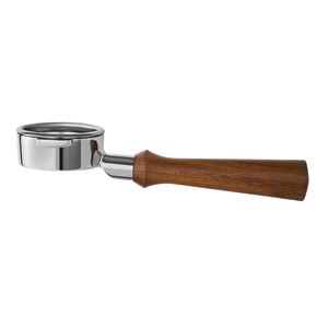 <span class=keywords><strong>Delonghi</strong></span>-Máquina de café espresso desnuda ecológica, portafiltro de café, <span class=keywords><strong>mango</strong></span> de madera, 51mm, 54mm, 58mm, 61mm, acero inoxidable, sin fondo - Product Image 3