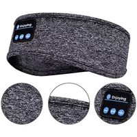 Bandeau Élastique Sans Fil Bluetooth, Écouteurs de Sport pour Dormir, Casque Audio, Masque de Nuit, Casque Serre-tête Sans Fil