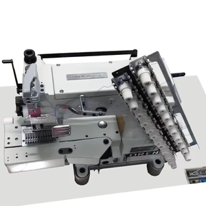 New Multi-needle Programmable Computerized <b>Automatic</b> High-Speed Industrial <b>Sewing</b> <b>Machine</b> Motor Curtain Cloth Strap Elastic - Product Image 1