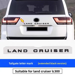 Adesivo 3D in ABS con Lettere, Emblema per Cofano, Accessori per Modifiche Esterne per Toyota Land Cruiser 300 LC300 VXR GXR 2021-2023 - Product Image 5