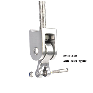 Perno de Suspensión de Acero Inoxidable de Alta Resistencia con Placa Base Cuadrada para Columpio de Exterior, Silla de Columpio, Parque, Jardín - Product Image 4