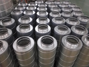 Condotto di aria silenziatore/silenziatore per la ventilazione ductwork - Product Image 6