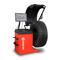 Équilibreuse de pneus 3D Boscar avec écran LCD 28 pouces et localisation laser, machine d'équilibrage de roues de voiture haute précision, poids max. des roues 70 kg