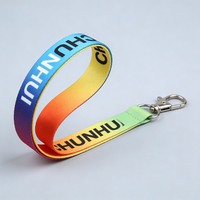 CH Wholesale Sublimation Printing Polyester Lanyards With Logo Custom Certification Keychain OEM ODM ECO Promotion Event Gifts