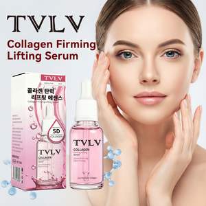 Tvlv गहरे कोलेजन गुलाबी पेप्टाइड्स सीरम फेस चमक कोरा ग्लास त्वचा देखभाल उत्पाद बूस्टर पेड्रेन सेरम - Product Image 1
