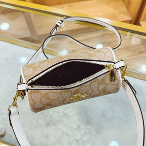 Bolso de Hombro Cruzado de Piel Sintética para Mujer, Estilo Francés de Lujo, Retro, Moderno, con Patrón Geométrico, de Moda, Superventas - Product Image 2