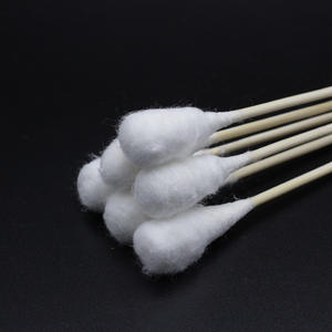 Coton-tiges gynécologiques Huaya 20 cm, tête large, extra longs, stérilisés, 360 unités, pour application médicale - Product Image 1