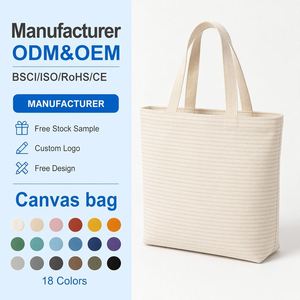 Bolsa de Mano de Lona Lavada de 16 oz con Logotipo Personalizado del Fabricante, Cierre Magnético, Estilo Vintage Retro, Reutilizable para Mujer - Product Image 1