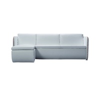 Ensemble de canapés en cuir de haute qualité pour salon de villa moderne, personnalisable, mobilier d'intérieur haut de gamme, marque OEM
