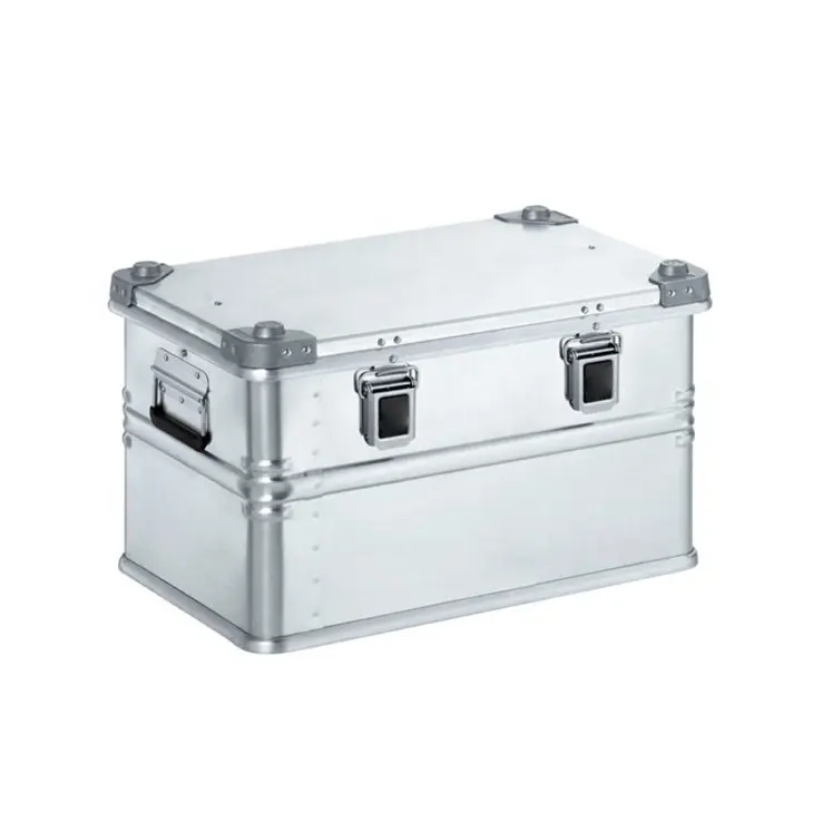 Big Heavy Duty Aluminum Alloy Tool Case Professional Series Glamping Outdoor Camping Storage Box