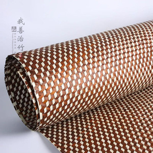 Bamboo Woven Mat Superior Quality Eco-Friendly Asian Design Home Decoration Furniture Veneer Material - Product Image 3