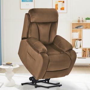 Fauteuil inclinable électrique motorisé ultra-confortable avec port USB et positionnement infini pour personnes âgées, idéal pour le salon - Product Image 1