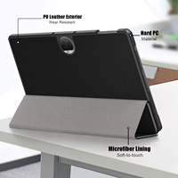 Étui pour tablette Honor Pad 9 12.1 pouces housse de support à trois volets ultra-mince