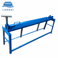 Machine à plier la tôle manuelle robuste Liannai pour ateliers industriels, plieuse en acier durable avec pliage de précision