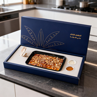 Boîte à emporter pour pâtisseries : Knafeh/Kunafa, gâteaux, donuts, biscuits, éclairs, chocolats – Emballage alimentaire en papier