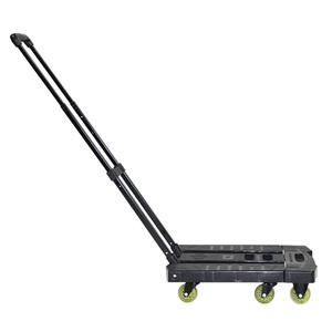Plataforma Plegable Telescópica de 6 Ruedas, Ligera, de 100 kg, Transformable, Carro de Mano Plegable - Product Image 3