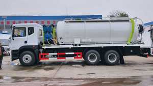 Camión Dongfeng 6x4 de 22m³ para succión y limpieza de alcantarillado, camión de chorro para alcantarillado, camión de vacío para aguas residuales, camión de limpieza de alcantarillado de alta presión - Product Image 5