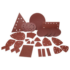 ODM 2 Inch 50mm Round 38 cm Diameter Sanding Discs P120 Aluminium Oxide PSA Sandpaper 8000 Grits Sand Paper Sheets untuk Mobil Kayu - Product Image 6