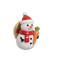 Wholesale Custom Resin Crafts Color-Cast Fridge Magnets with Logo Painting Die Cut <strong>Christmas</strong> <strong>Decorations</strong>