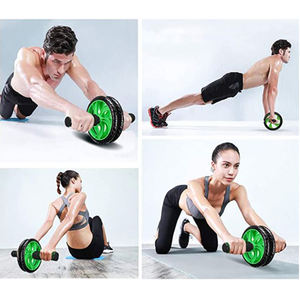 Juego <span class=keywords><strong>de</strong></span> <span class=keywords><strong>entrenamiento</strong></span> <span class=keywords><strong>de</strong></span> fuerza 5 <span class=keywords><strong>en</strong></span> 1, doble rueda Ab, mejor precio - Product Image 5